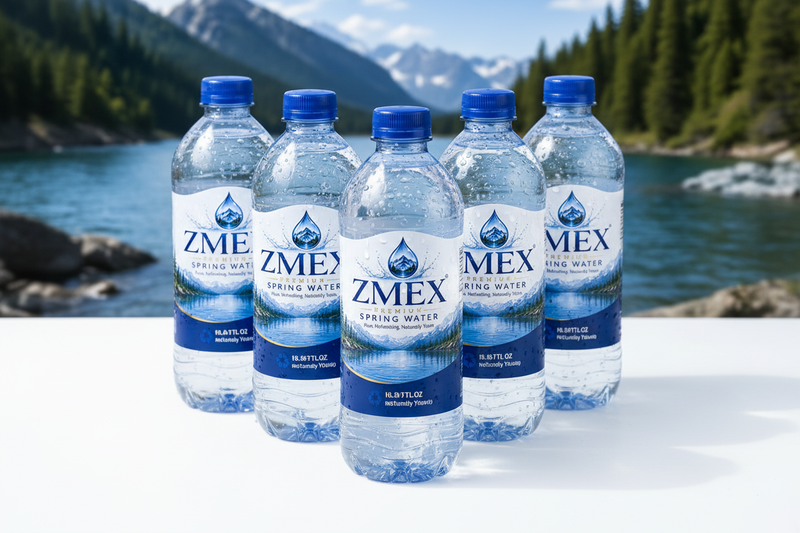 ZMEX Premium Spring Water - 4 to 5 Bottles