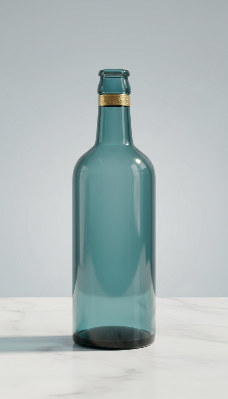 Mineral Water Collector’s Glass Bottle